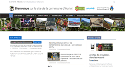 Desktop Screenshot of mairie-auriol.com